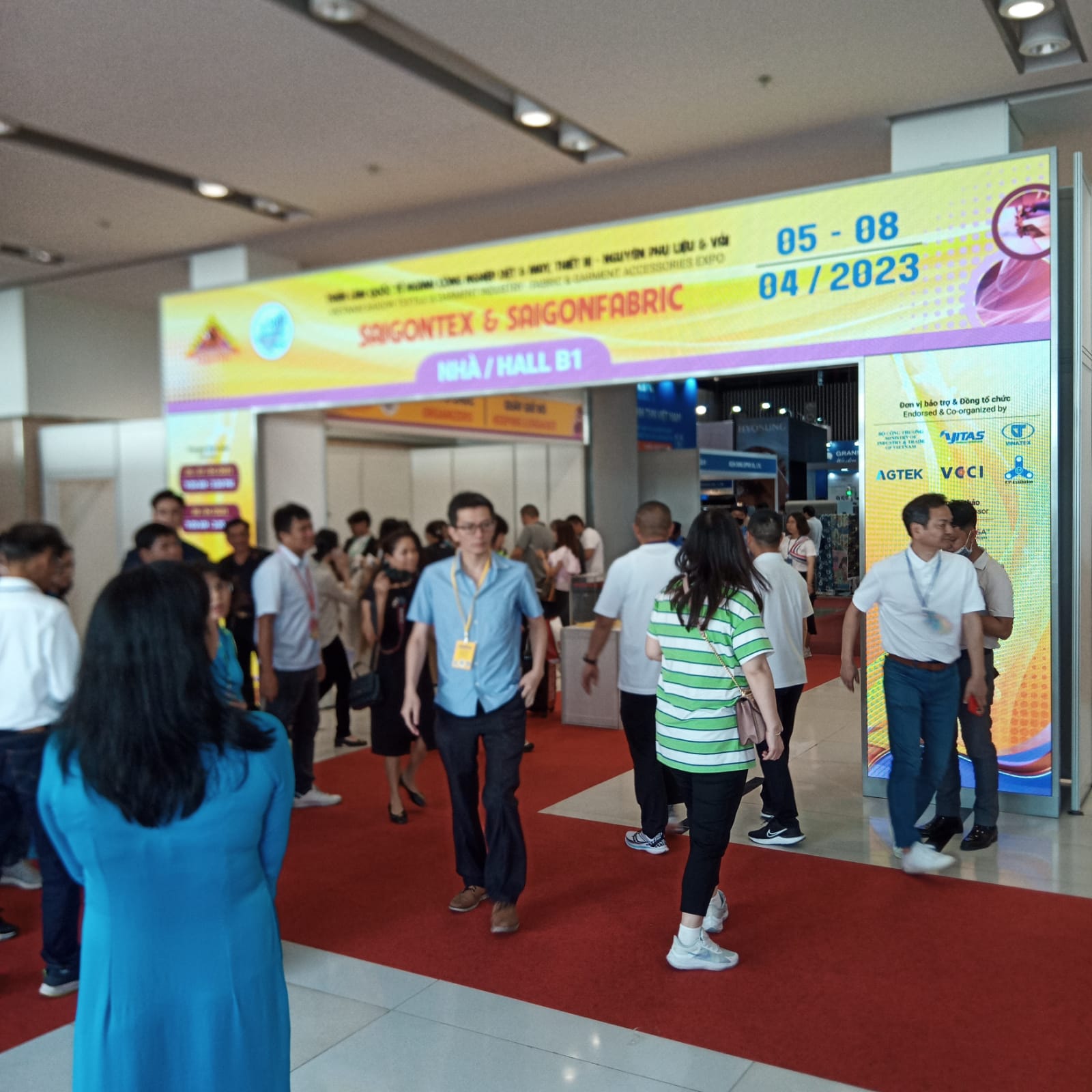 Kunjungan ke Saigon Textile & Garment Industry Expo 2023