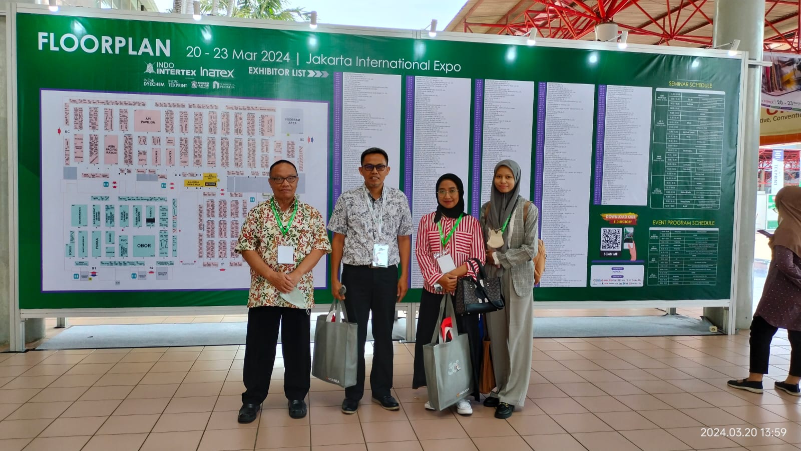 Hadir pada Indo Intertex & INATEX 20th edition